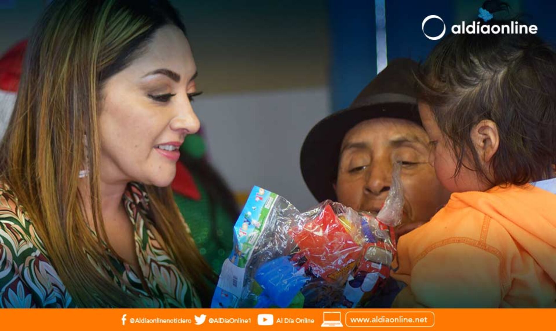 PRESIDENTA DEL PATRONATO DE SALCEDO AGASAJÓ A LOS 7 CDIs