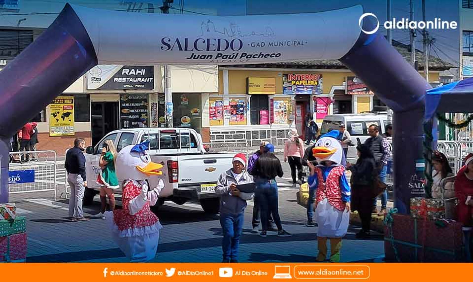 TELEMARATÓN “NAVIDAD CON EL CORAZÓN” TUVO GRAN ACOGIDA EN EL CANTÓN SALCEDO