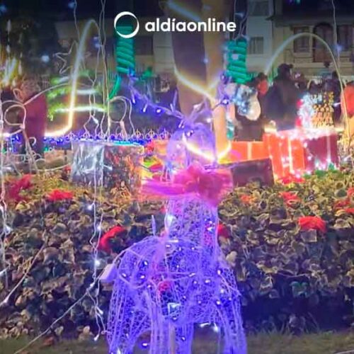 SALCEDO SI TENDRÁ ENCEDIDO DE LUCES NAVIDEÑOS EN PARQUE CENTRAL ESTE VIERNES 14 A LAS 18H30 (VIDEO)