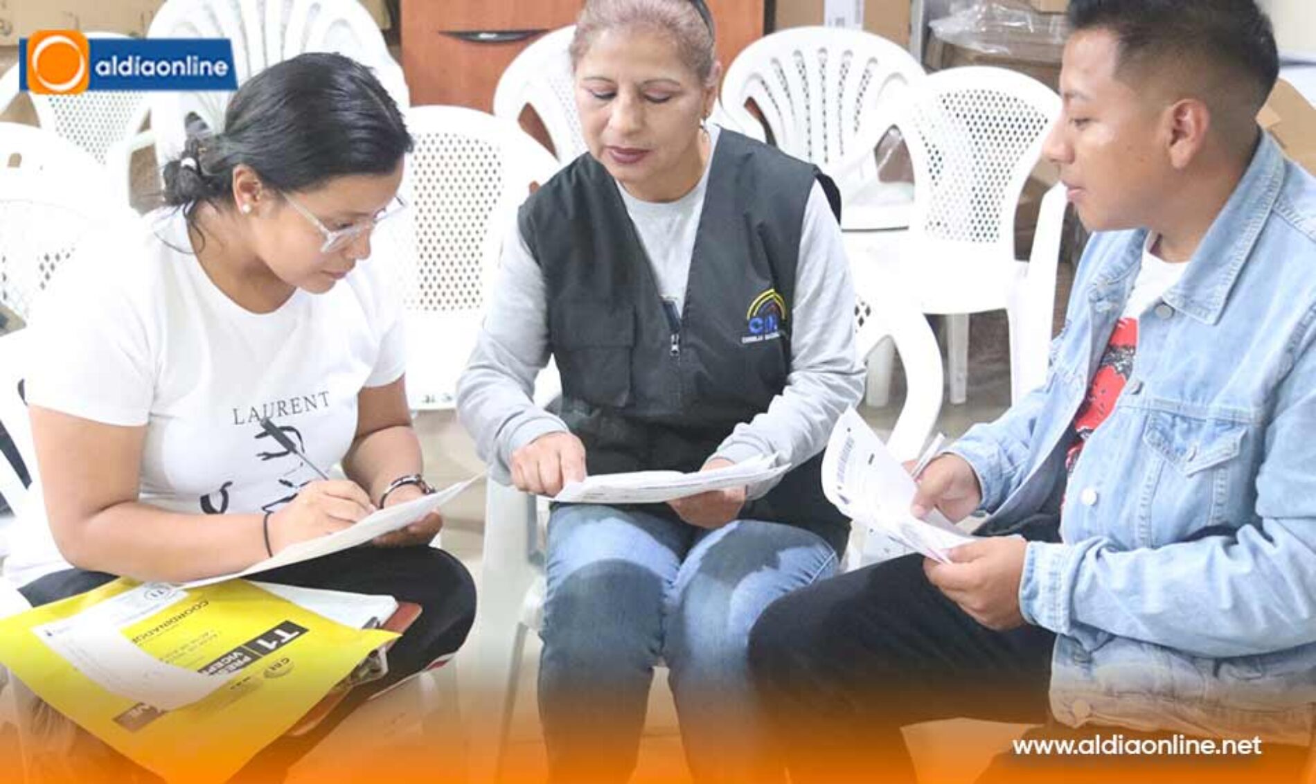 LAS CAPACITACIONES A LOS MJRV AVANZA EXITOSAMENTE EN COTOPAXI