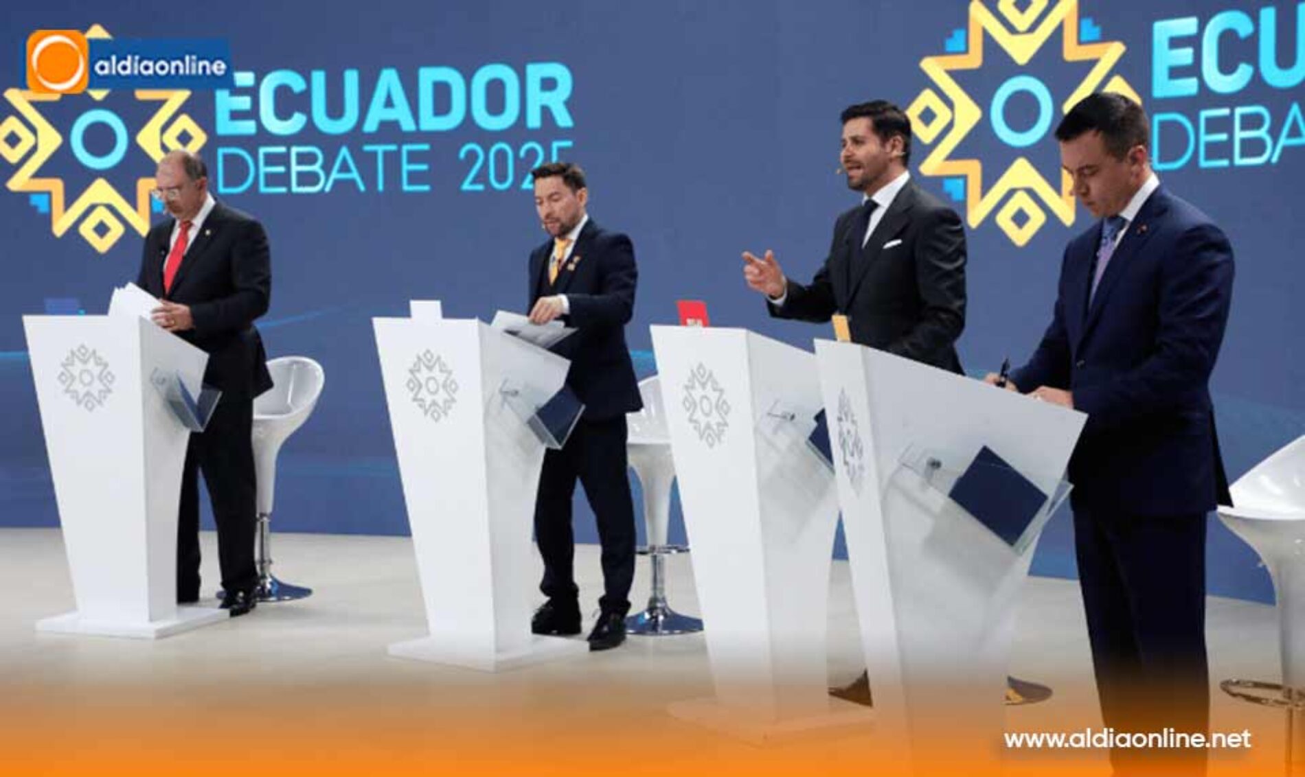 MAS DE 9 MILLONES DE ECUATORIANOS SIGUIERON EL DEBATE PRESIDENCIAL OBLIGATORIO 2025