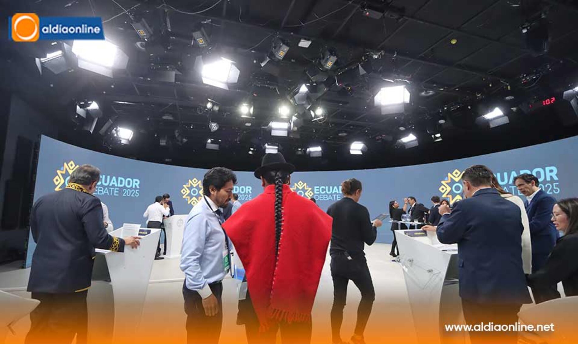 MAS DE 9 MILLONES DE ECUATORIANOS SIGUIERON EL DEBATE PRESIDENCIAL OBLIGATORIO 2025