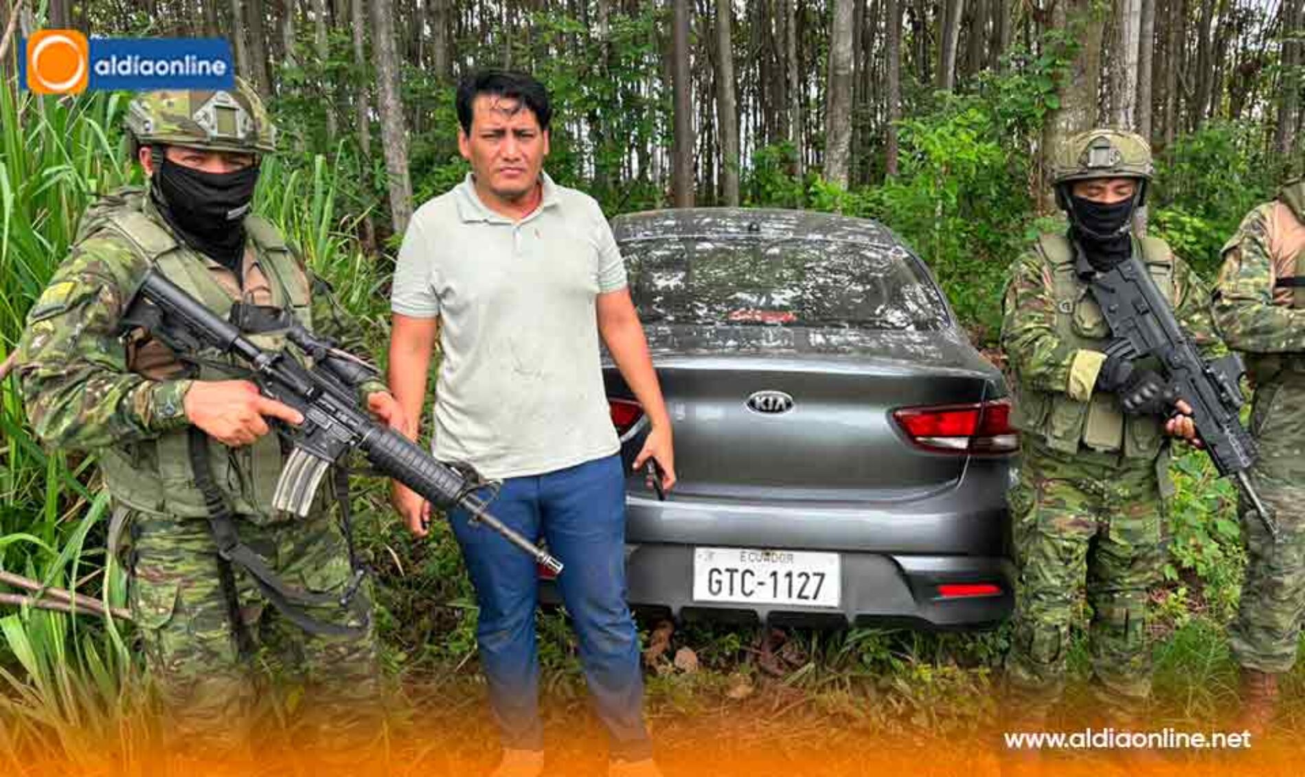 FUERZAS ESPECIALES RESCATA A UNA PERSONA SECUESTRADA