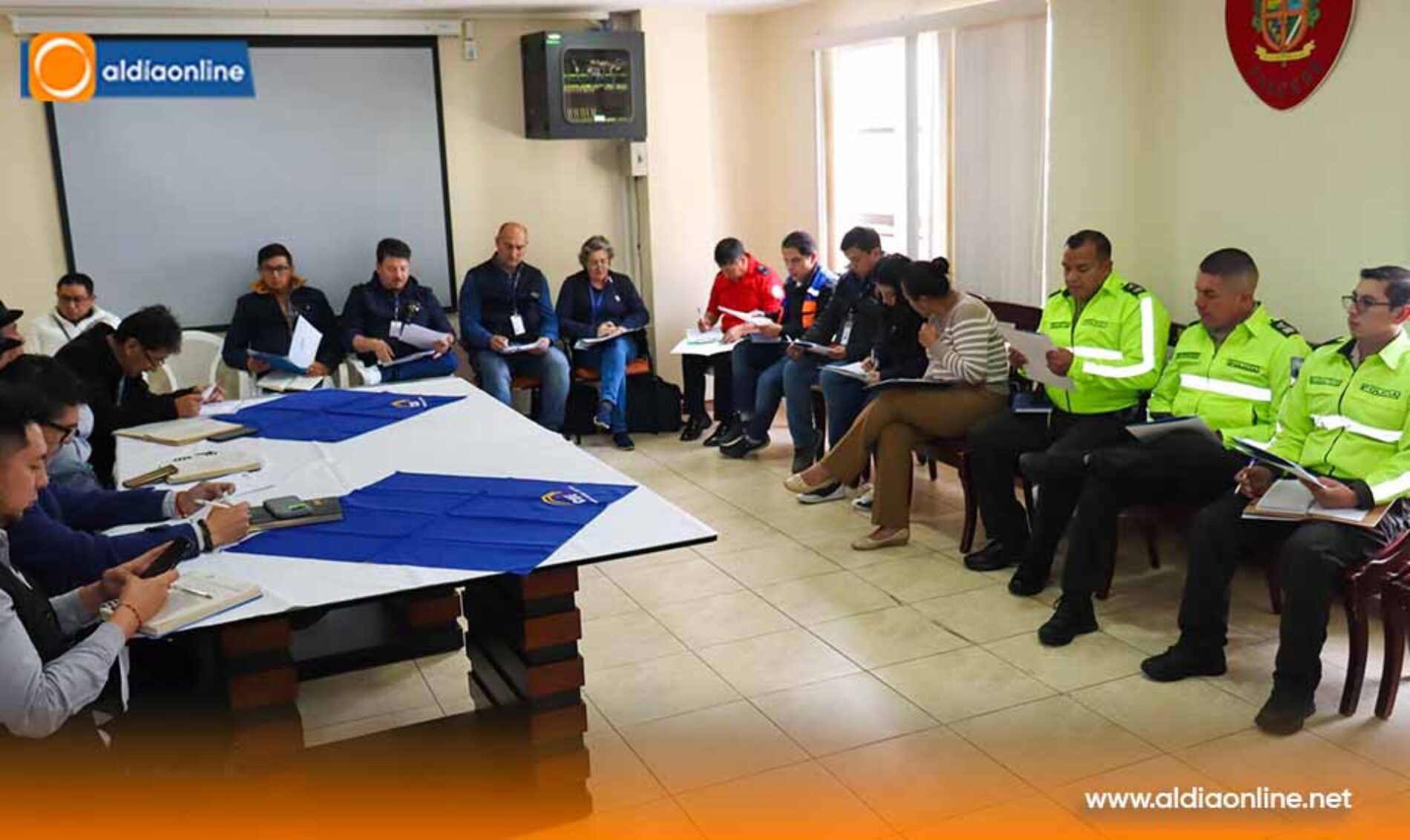 REPRESENTANTES DE DIVERSAS INSTITUCIONES PARTICIPARON DE LA MESA DE SEGURIDAD ELECTORAL 2025