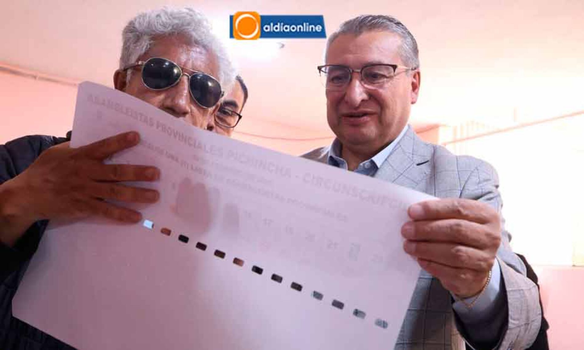 CNE GARANTIZA EL VOTO DE LAS PERSONAS CON DISCAPACIDAD VISUAL CON 38.080 PLANTILLAS BRAILLE