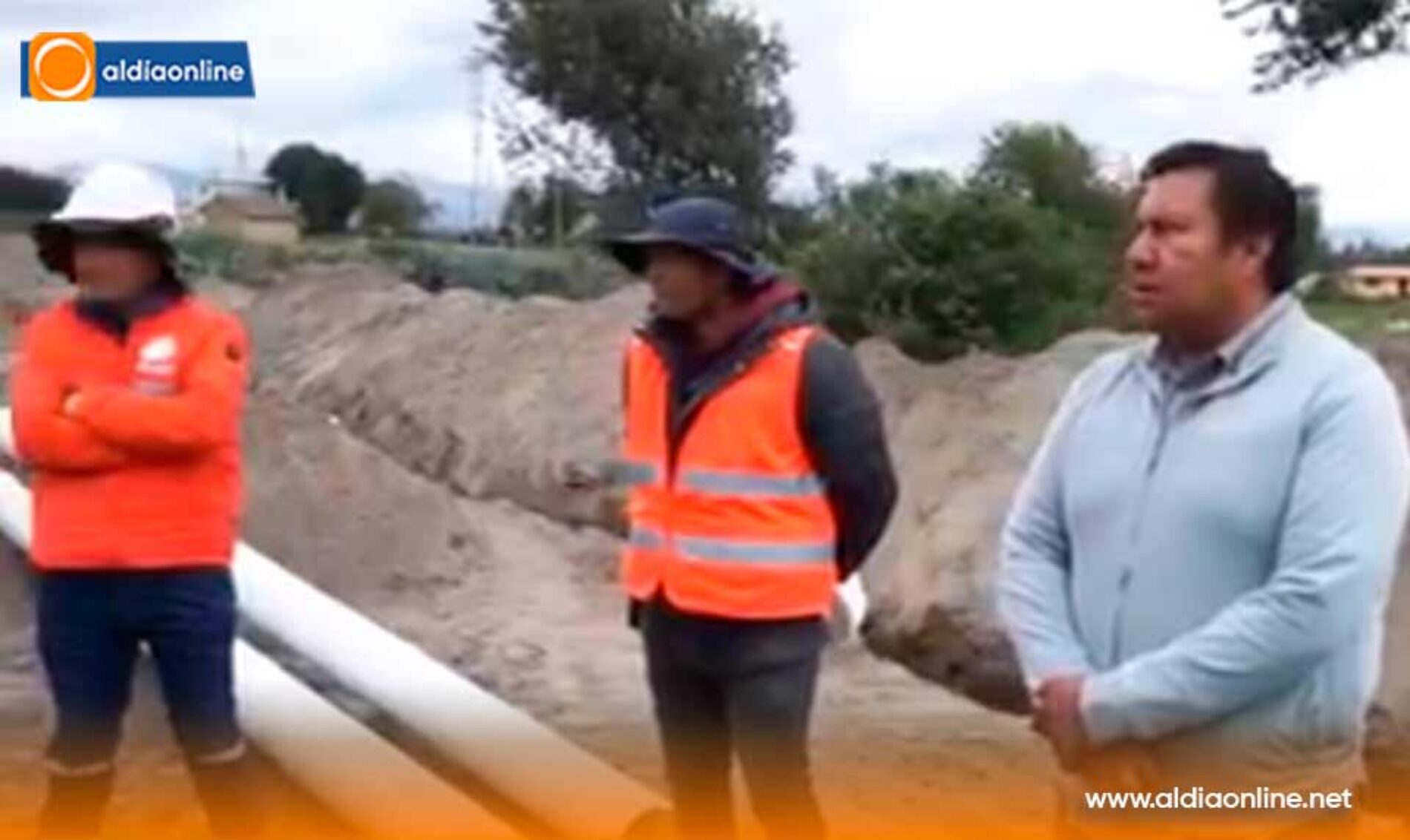 258 FAMILIAS SE BENEFICIARÁN DEL SERVICIO DE ALCANTARILLADO SANITARIO EN EL SECTOR DE LOS GUASINES EN SAQUISILÍ