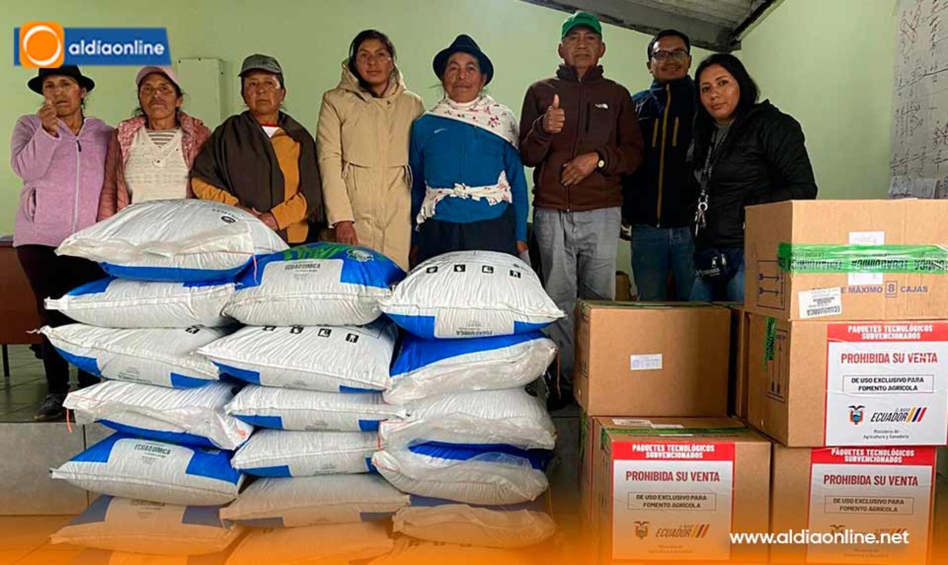 PRODUCTORES DE PASTOCALLE RECIBEN KITS TECNOLÓGICOS Y CARNETS AFC PARA IMPULSAR SU PRODUCCIÓN