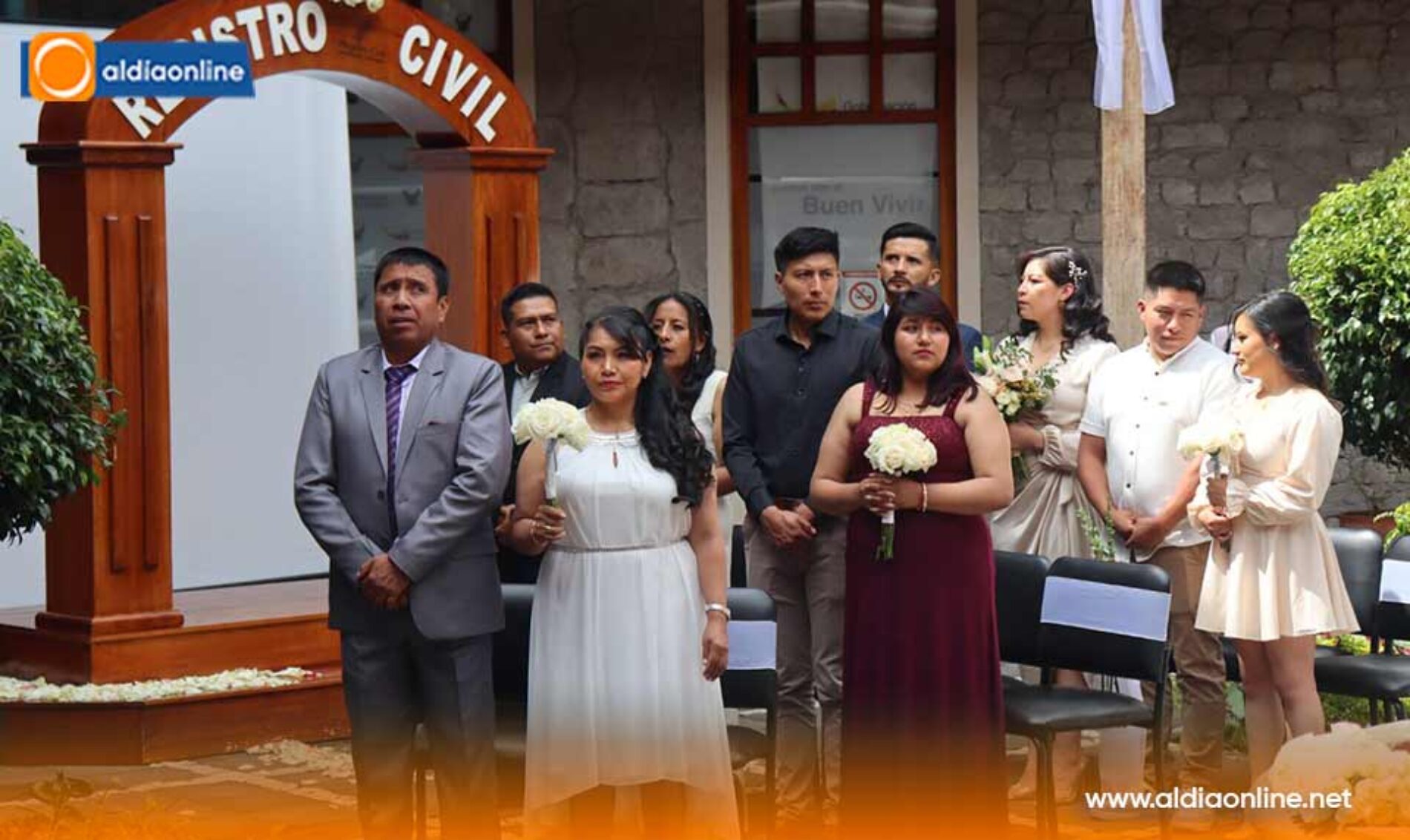 MATRIMONIO COLECTIVO EN CELEBRACIÓN DEL DÍA DEL AMOR Y LA AMISTAD