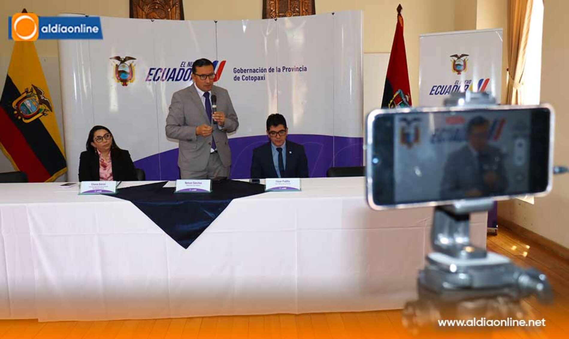GOBERNACIÓN DE COTOPAXI INAUGURÓ LA VENTANILLA FÍSICA DEL REGISTRO SOCIAL