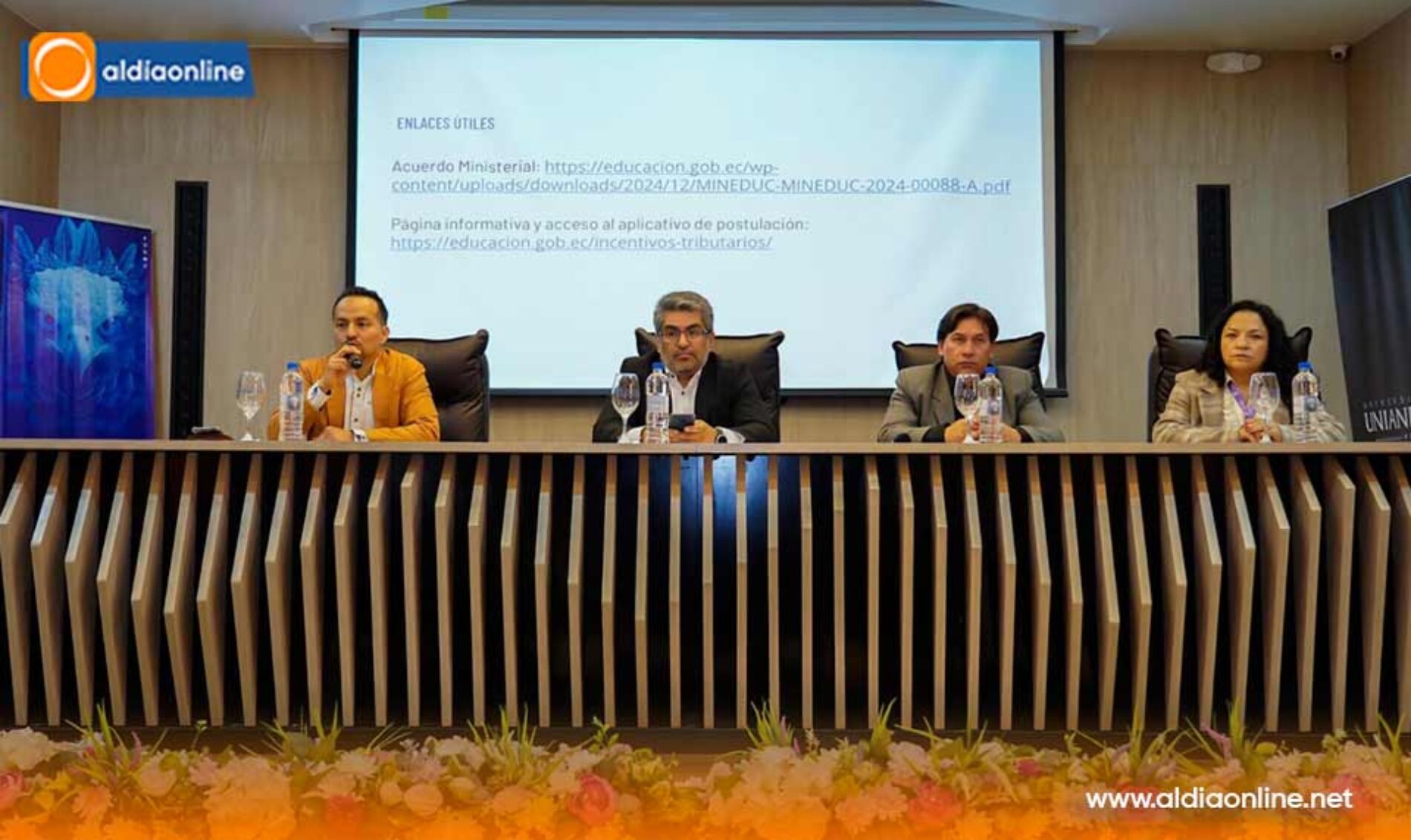 FORTALECEMOS LA INVESTIGACIÓN EDUCATIVA E INCENTIVOS TRIBUTARIOS EN TUNGURAHUA