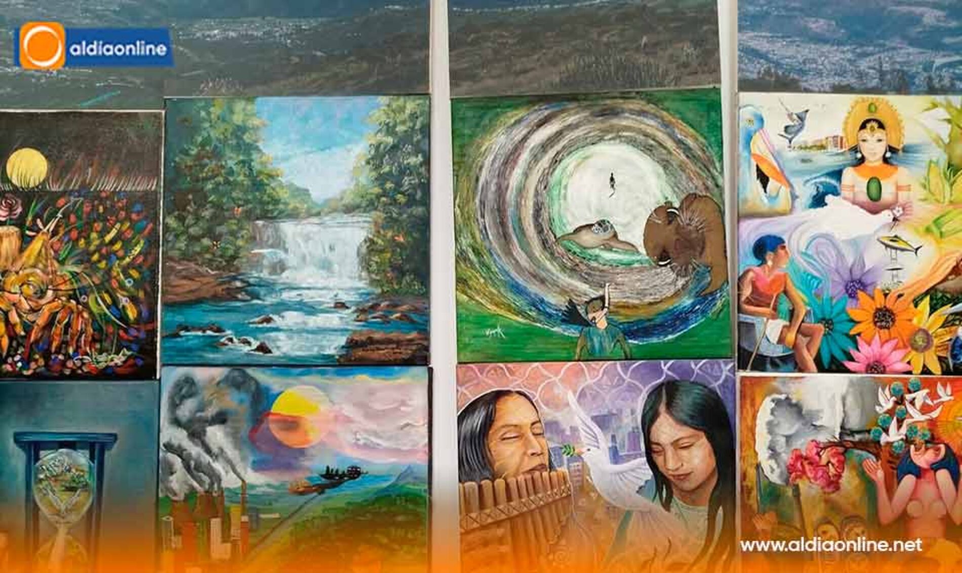 SÁBADO 15 DE MARZO 100 EXPOSITORES PICTÓRICOS NACIONALES ESTARÁN EN LATACUNGA