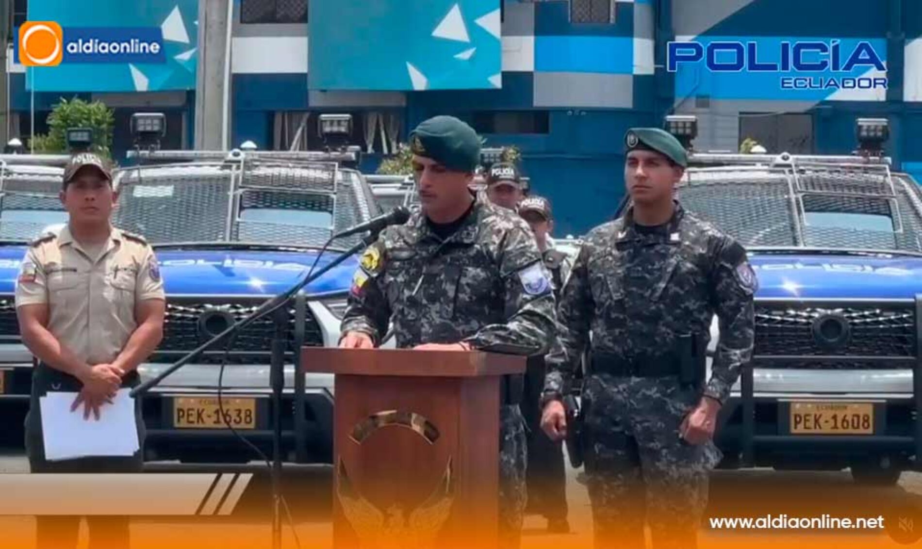 124 PATRULLEROS SON ENTREGADOS A LA POLICÍA NACIONAL