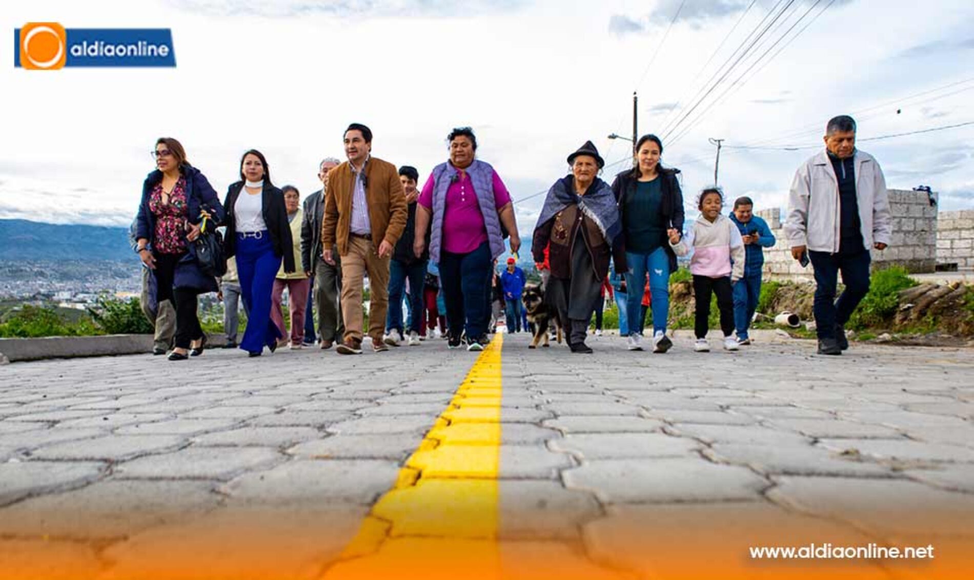 MÁS DE 300 FAMILIAS EN PILLIG LOMA YA CUENTAN CON ADOQUINADO