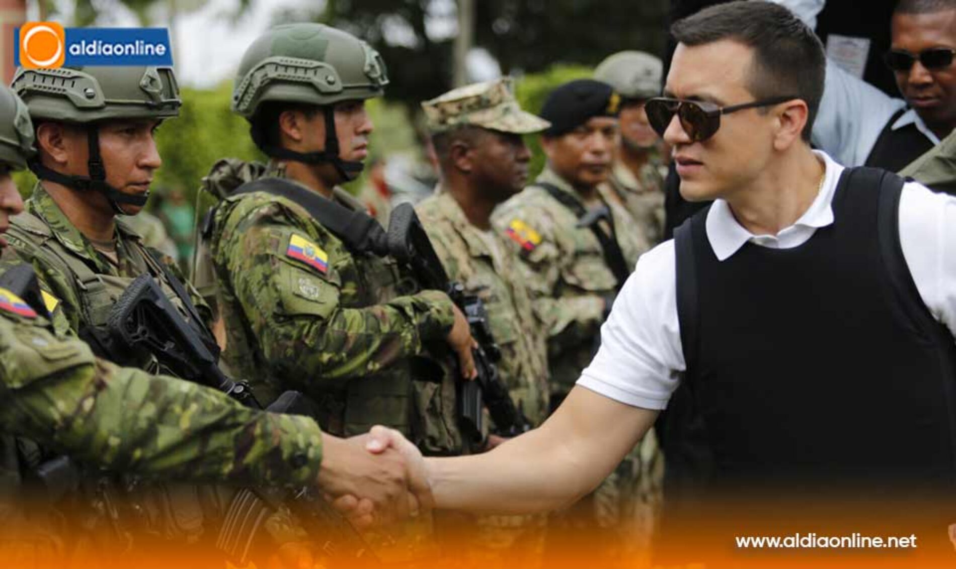POLICÍAS Y MILITARES QUE SE DESPLIEGUEN EN NUEVA PROSPERINA TIENE INDULTO PRESIDENCIAL