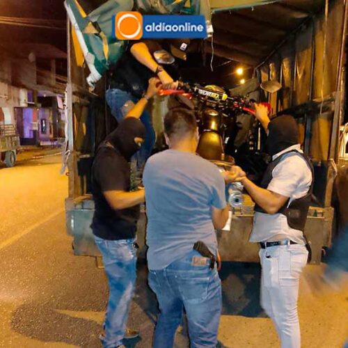 EJÉRCITO ECUATORIANO DESARTICULA BANDA DEDICADA A ROBOS DE MOTOCICLETAS