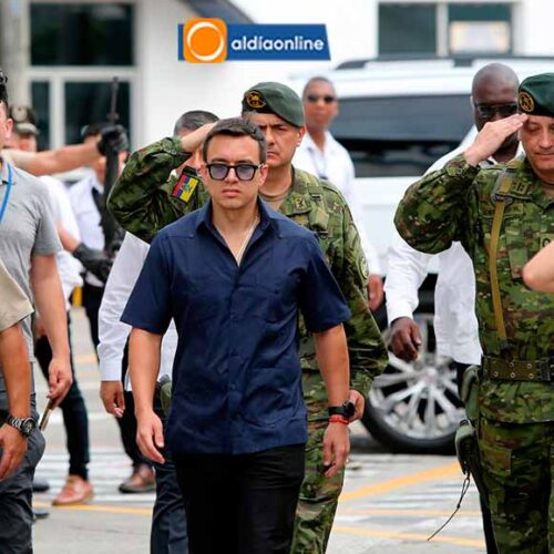 POLICÍAS Y MILITARES QUE SE DESPLIEGUEN EN NUEVA PROSPERINA TIENE INDULTO PRESIDENCIAL