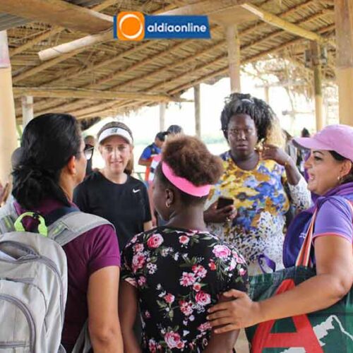 70 FAMILIAS DE LA COMUNA BELLA AURORA, EN ESMERALDAS RECIBIERON LA ATENCIÓN DEL GOBIERNO NACIONAL