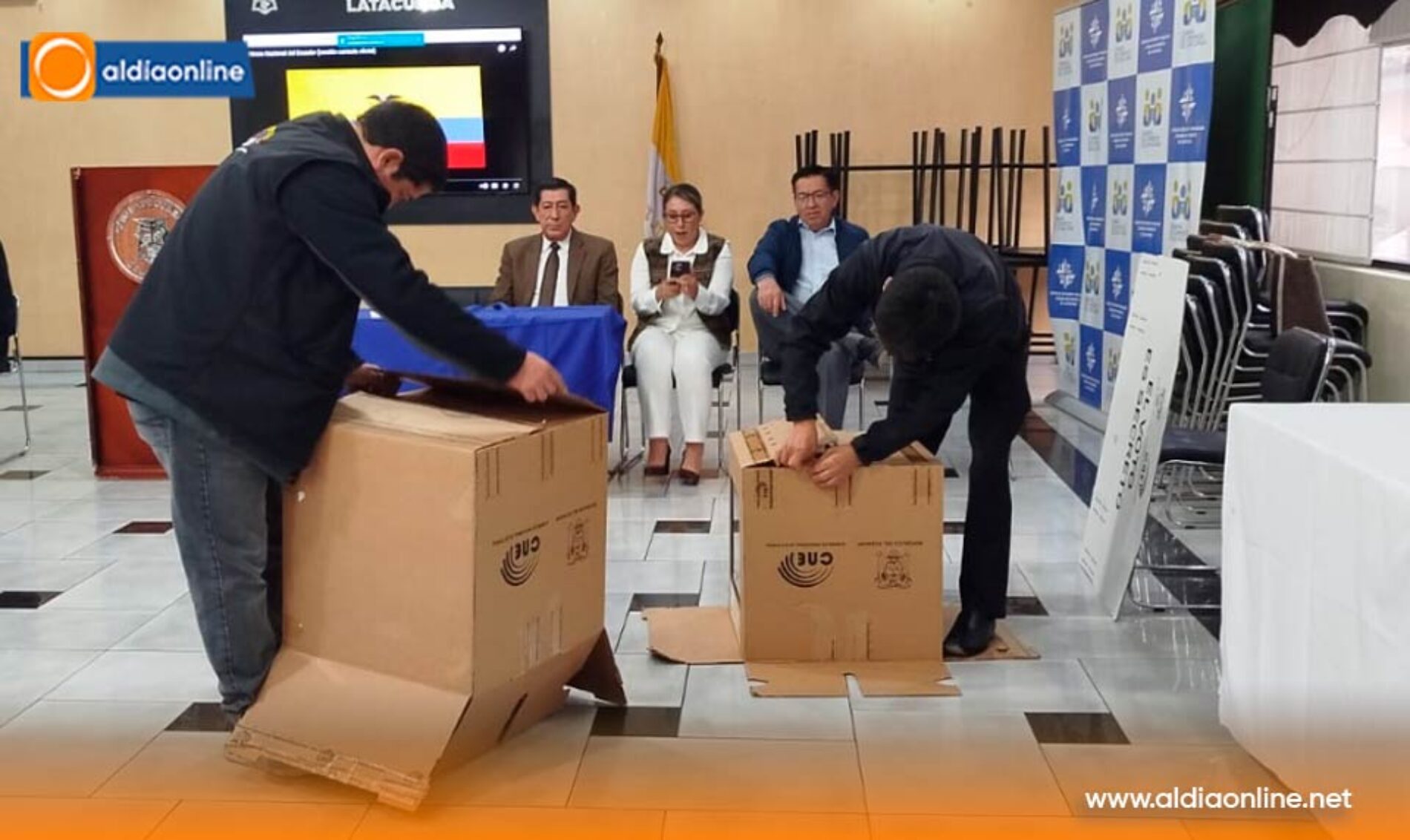 INSTALADA ELECCIONES EN CÁMARA DE COMERCIO DE LATACUNGA 287 SOCIOS HABILITADOS (VIDEO)