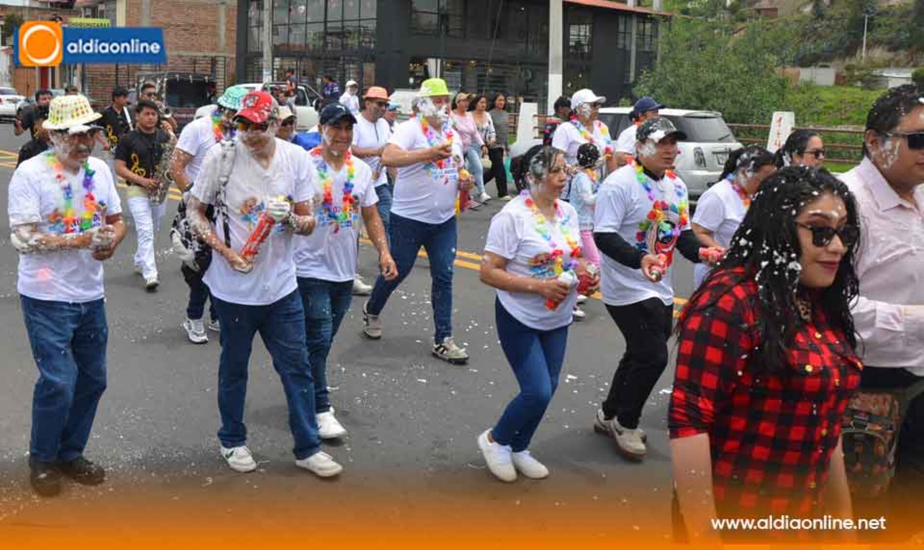 EL CARNAVAL DE LA ALEGRÍA 2025 “DILE SÍ A LA VIDA” RECORRIÓ CALLES DE LATACUNGA (VIDEOS)
