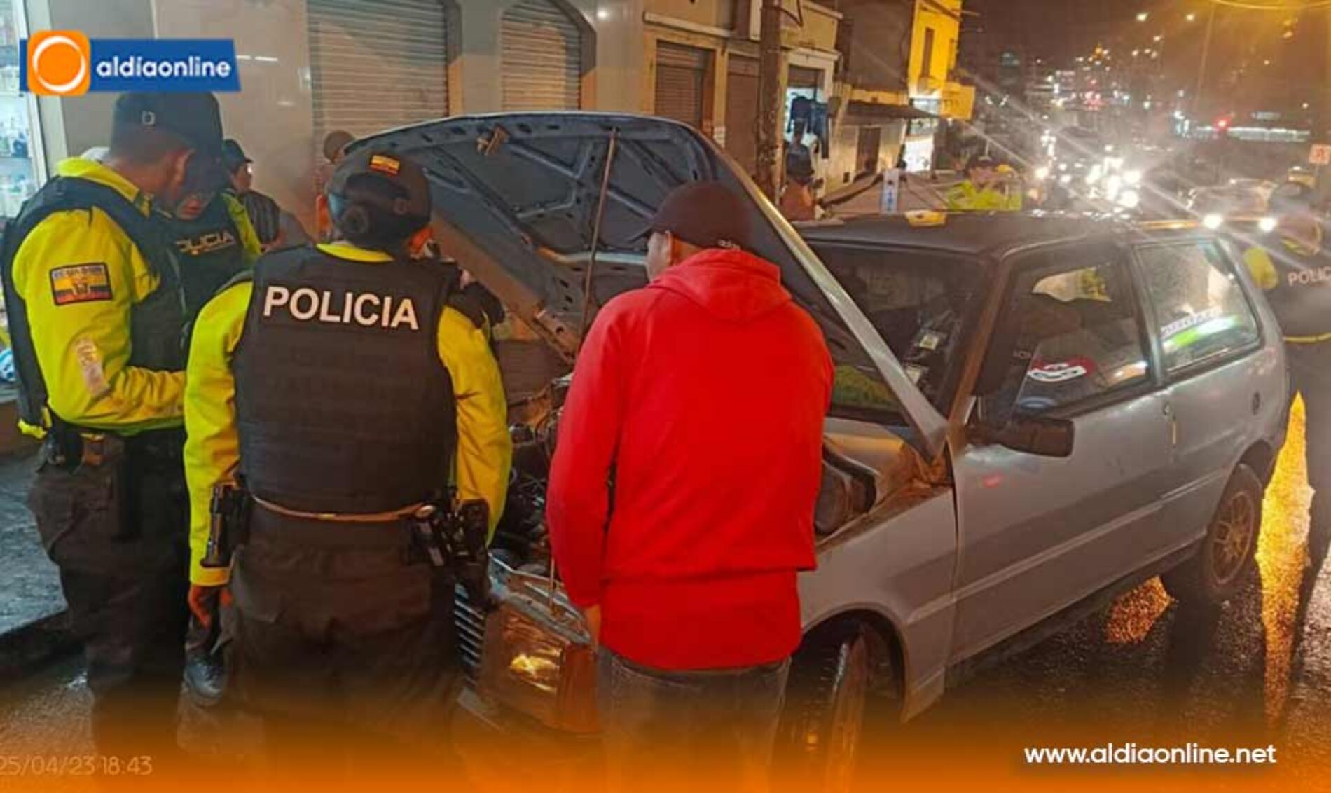 INTENDENCIA GENERAL DE POLICÍA DE COTOPAXI REALIZÓ CONTROL Y PATRULLAJE EN CALLES Y AVENIDAS DEL CANTÓN LATACUNGA