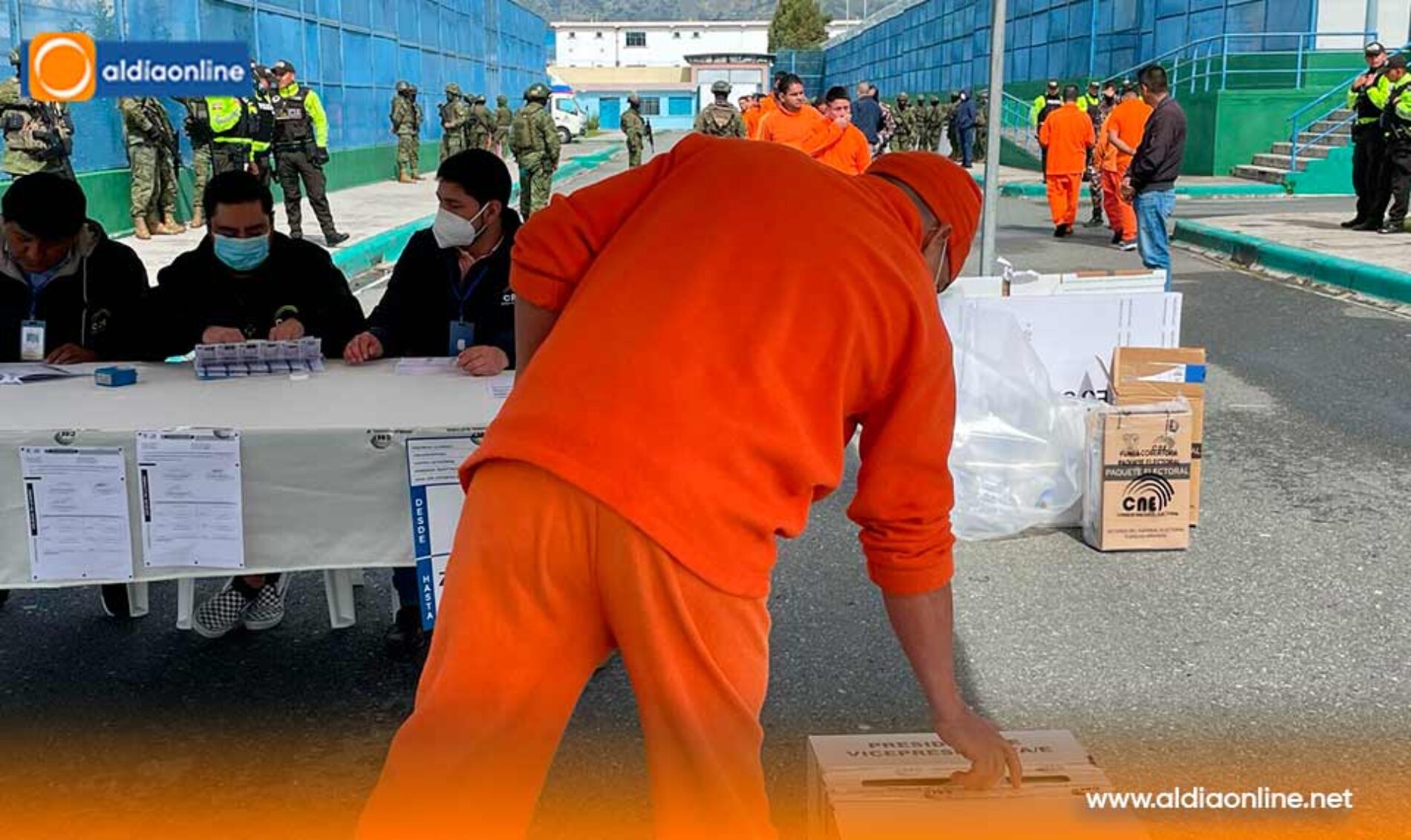 CNE COTOPAXI INAUGURA EL VOTO DE LA PERSONAS PRIVADAS DE LA LIBERTAD