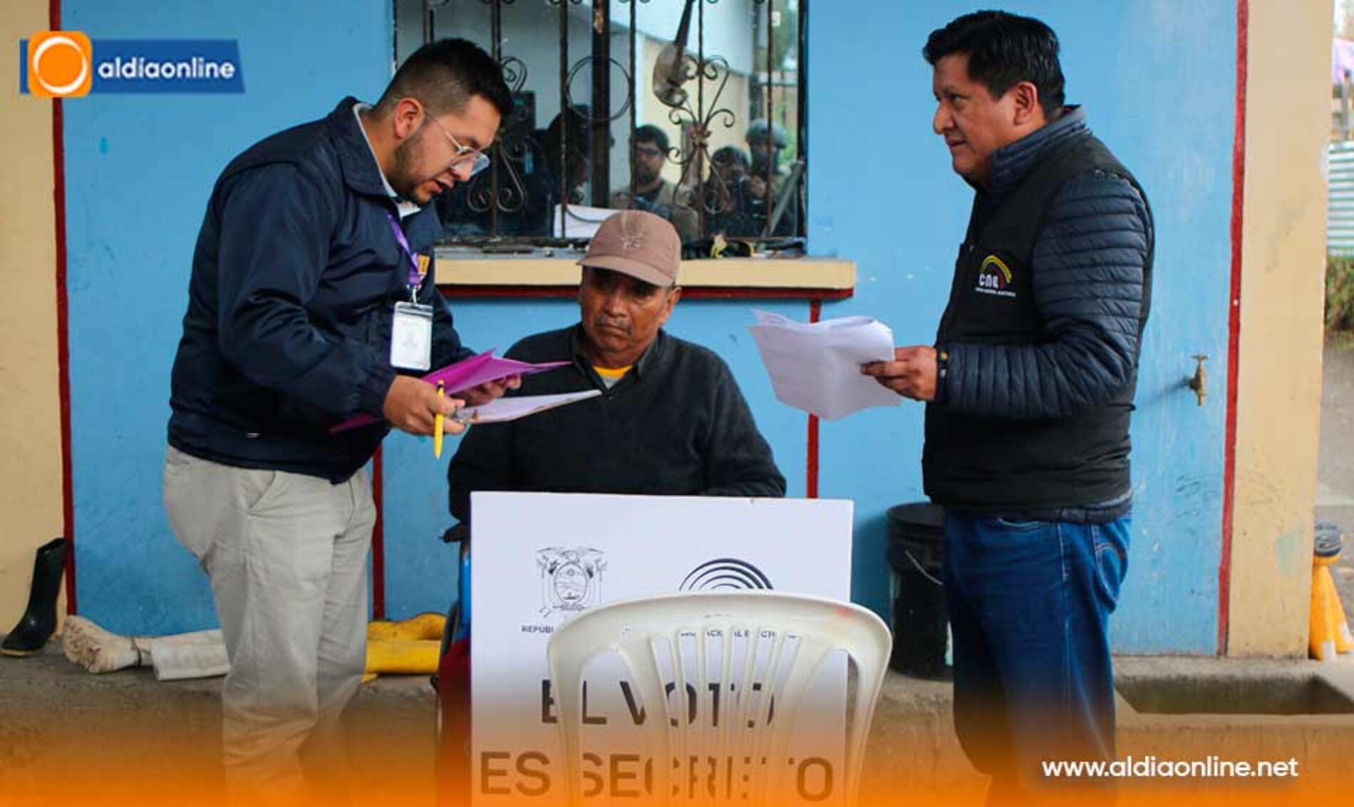 CNE COTOPAXI INAUGURÓ CON ÉXITO LA JORNADA DE “VOTO EN CASA”