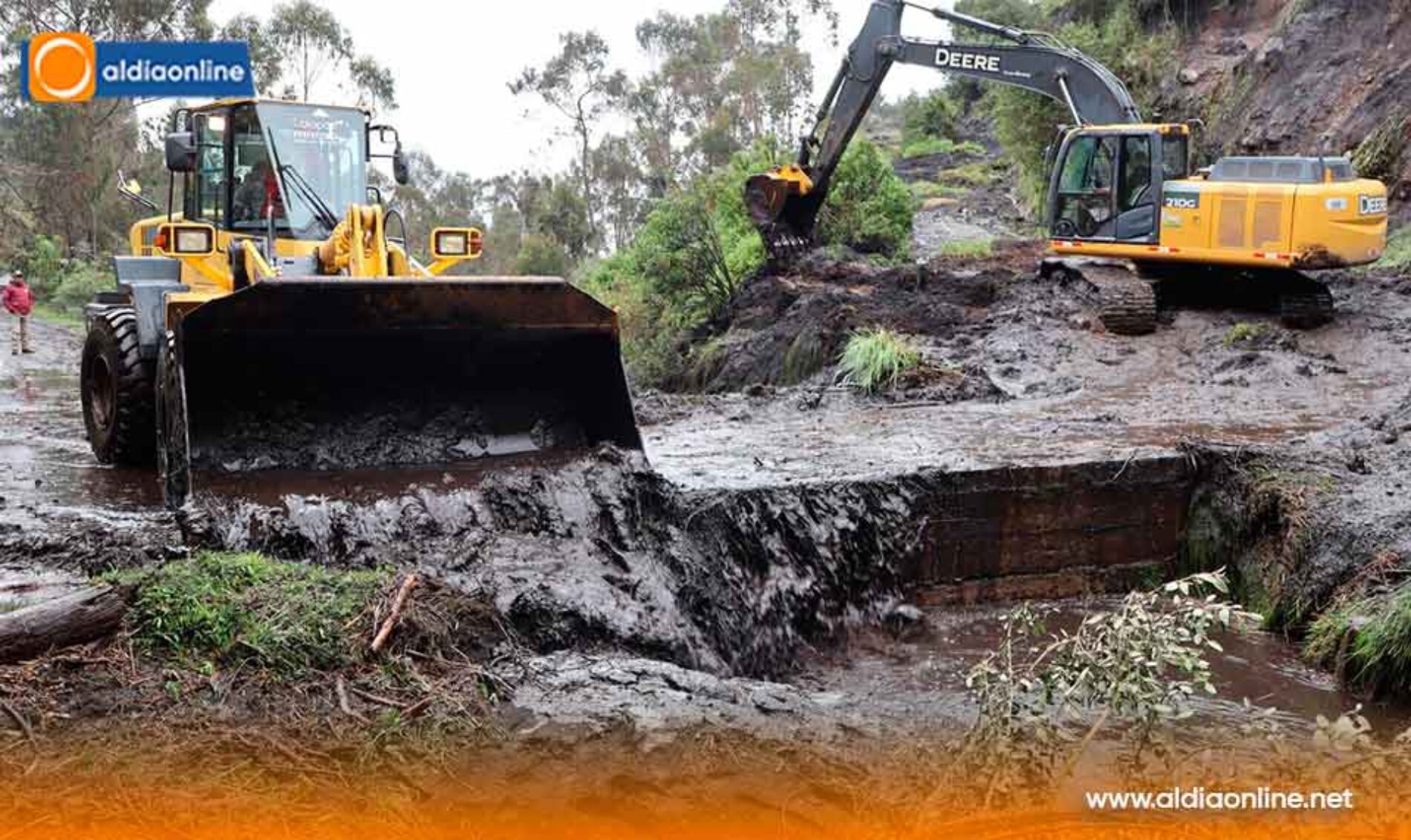 PREFECTURA DE COTOPAXI TOMÓ ACCIONES INMEDIATAS ANTE ALUVIÓN PRODUCIDO EN LA PARROQUIA CUSUBAMBA