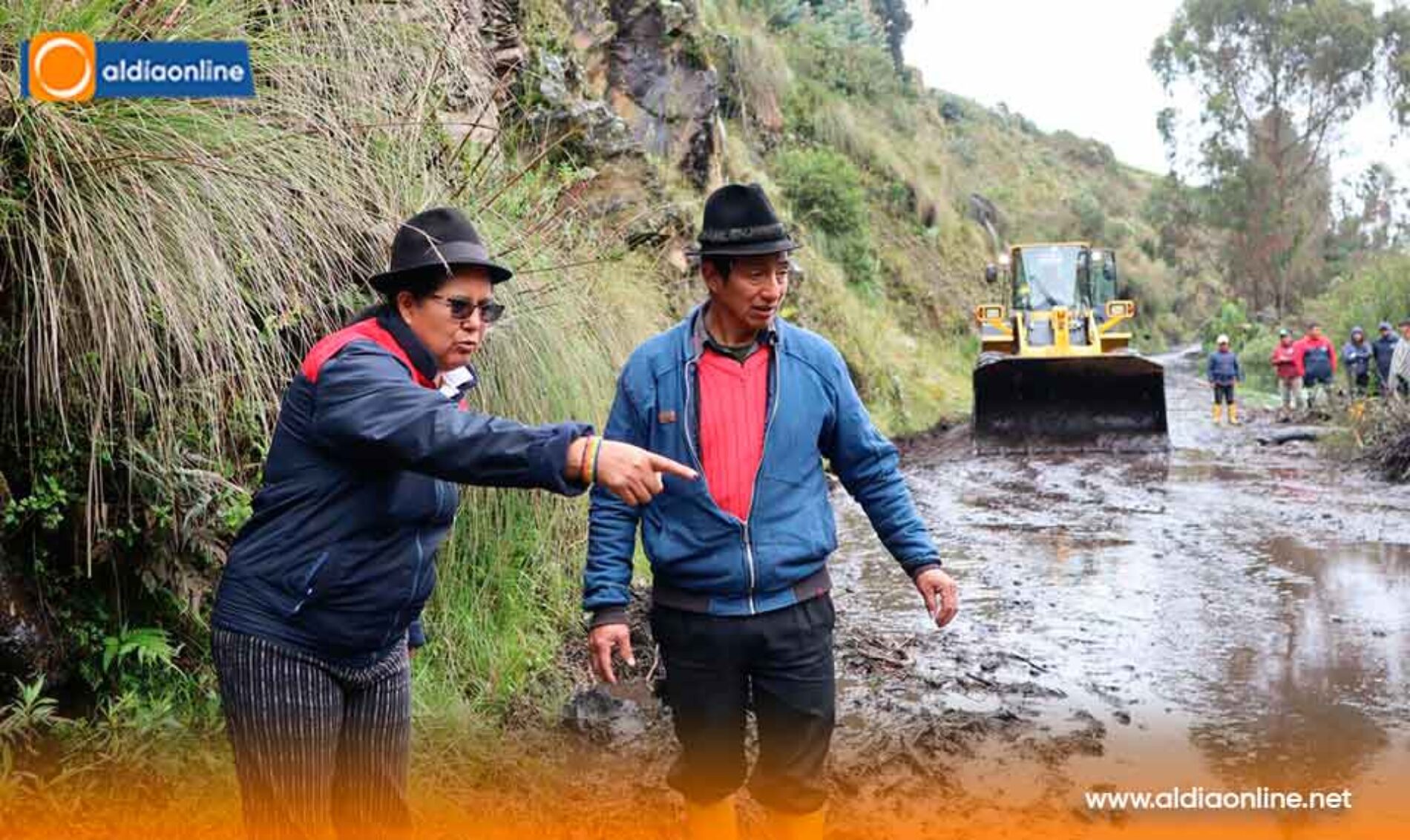 PREFECTURA DE COTOPAXI TOMÓ ACCIONES INMEDIATAS ANTE ALUVIÓN PRODUCIDO EN LA PARROQUIA CUSUBAMBA
