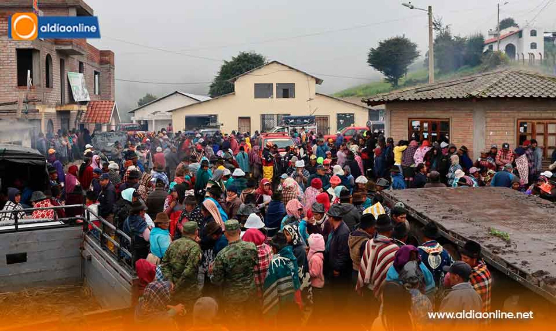 PREFECTURA DE COTOPAXI TOMÓ ACCIONES INMEDIATAS ANTE ALUVIÓN PRODUCIDO EN LA PARROQUIA CUSUBAMBA