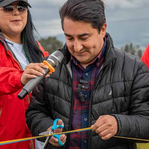 MUNICIPIO DE LATACUNGA INAUGURA DOS MODERNOS ESTADIOS EN SAN AGUSTÍN DE CALLO