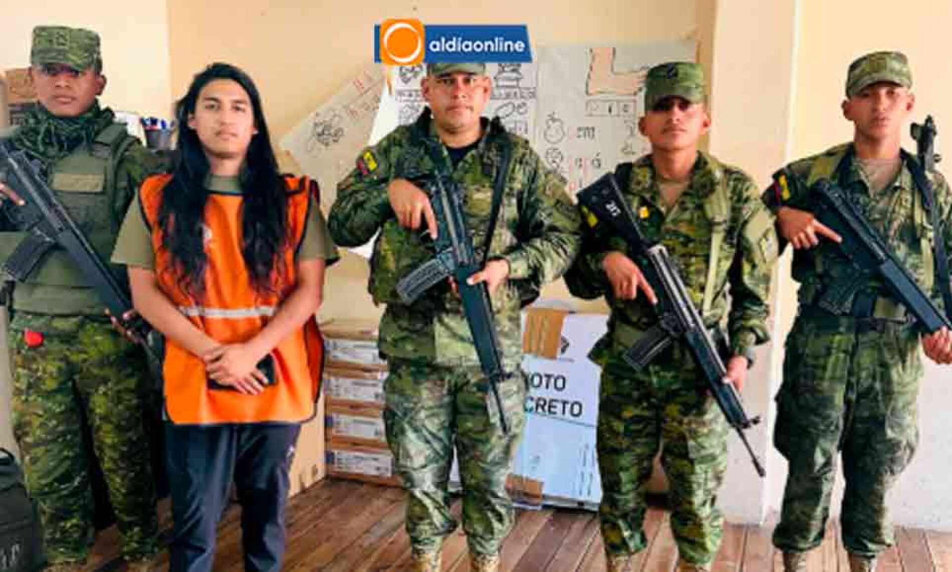 157 RECINTOS ELECTORALES EN COTOPAXI YA TIENEN CUSTODIA DE PERSONAL DEL EJÉRCITO ECUATORIANO