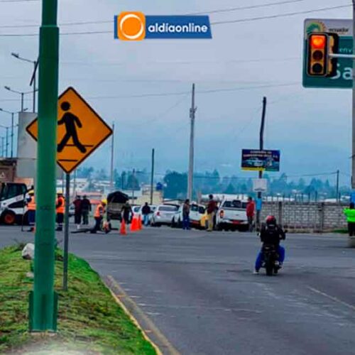 GOBERNACIÓN DE COTOPAXI, TRABAJA PARA SOLVENTAR PUNTOS CRÍTICOS DE ACCIDENTES EN LA E35 (VIDEO)