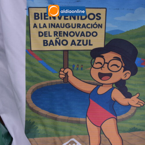 BAÑO AZUL, ESPACIO RECUPERADO POR LA PREFECTURA DE COTOPAXI AL SERVICIO DE LA COMUNIDAD (VIDEO)