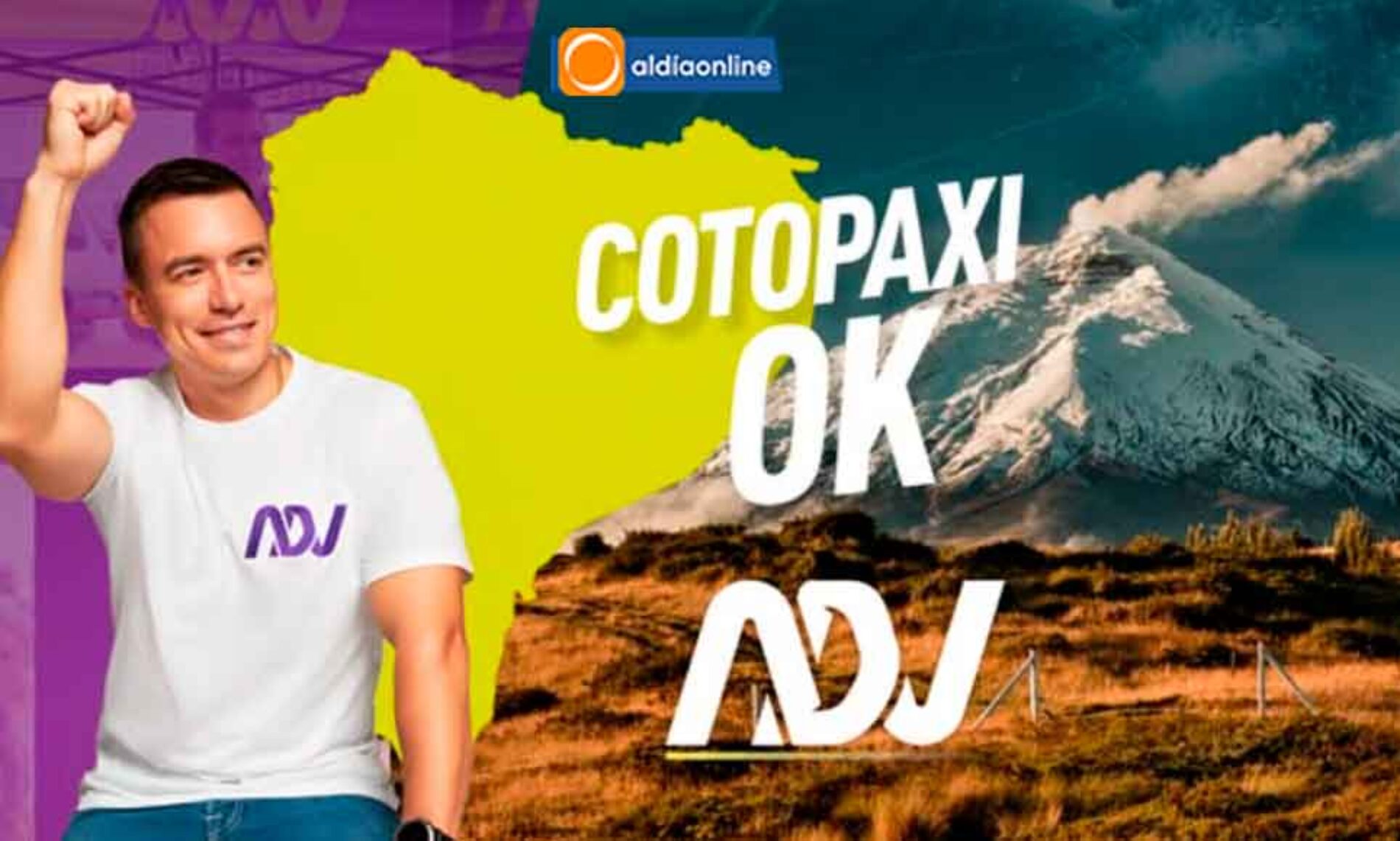 COTOPAXI RATIFICÓ VOTO DE RECHAZO AL CORREISMO, RESPALDO DE 62.49% PARA NOBOA Y EL 37,51% PARA GONZÁLEZ