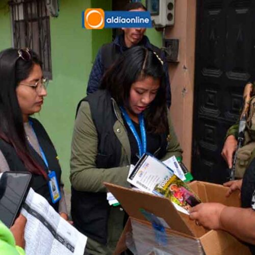 11 BENEFICIARIOS DEL PROGRAMA “VOTO EN CASA” EJERCERÁN SU DERECHO AL SUFRAGIO ESTE 11 DE ABRIL