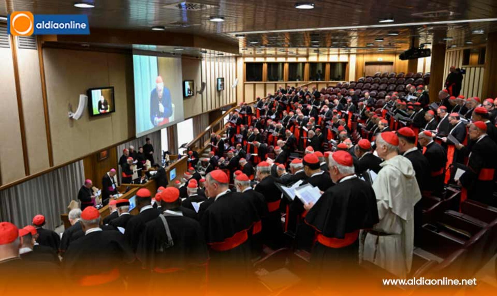 ANTES DEL CÓNCLAVE, CARDENALES LLAMAN A LA PAZ EN UCRANIA Y MEDIO ORIENTE, COMO LO HACÍA FRANCISCO