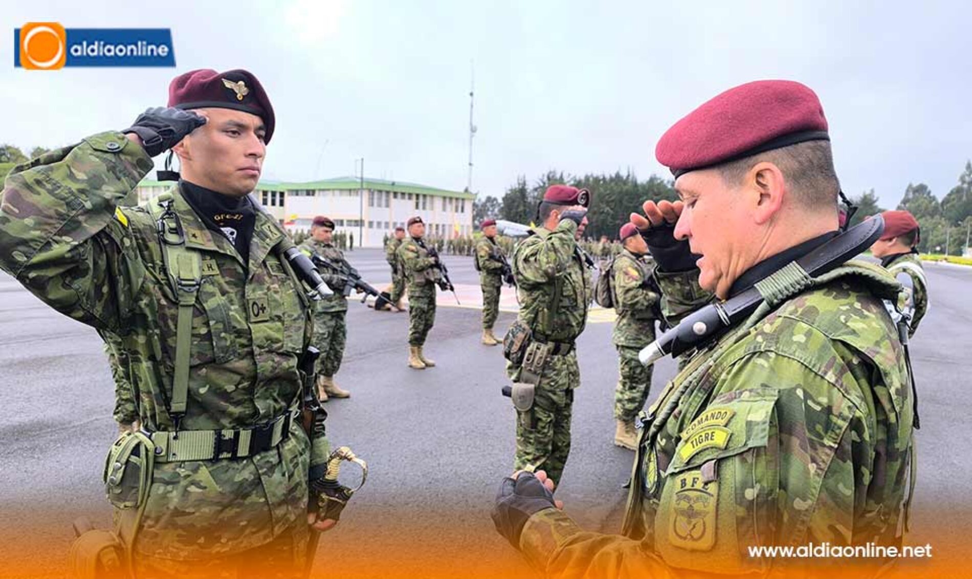 SOLDADOS DE LA BRIGADA PATRIA RECIBEN CONDECORACIÓN POR SU PARTICIPACIÓN EN CONFLICTO ARMADO NO INTERNACIONAL