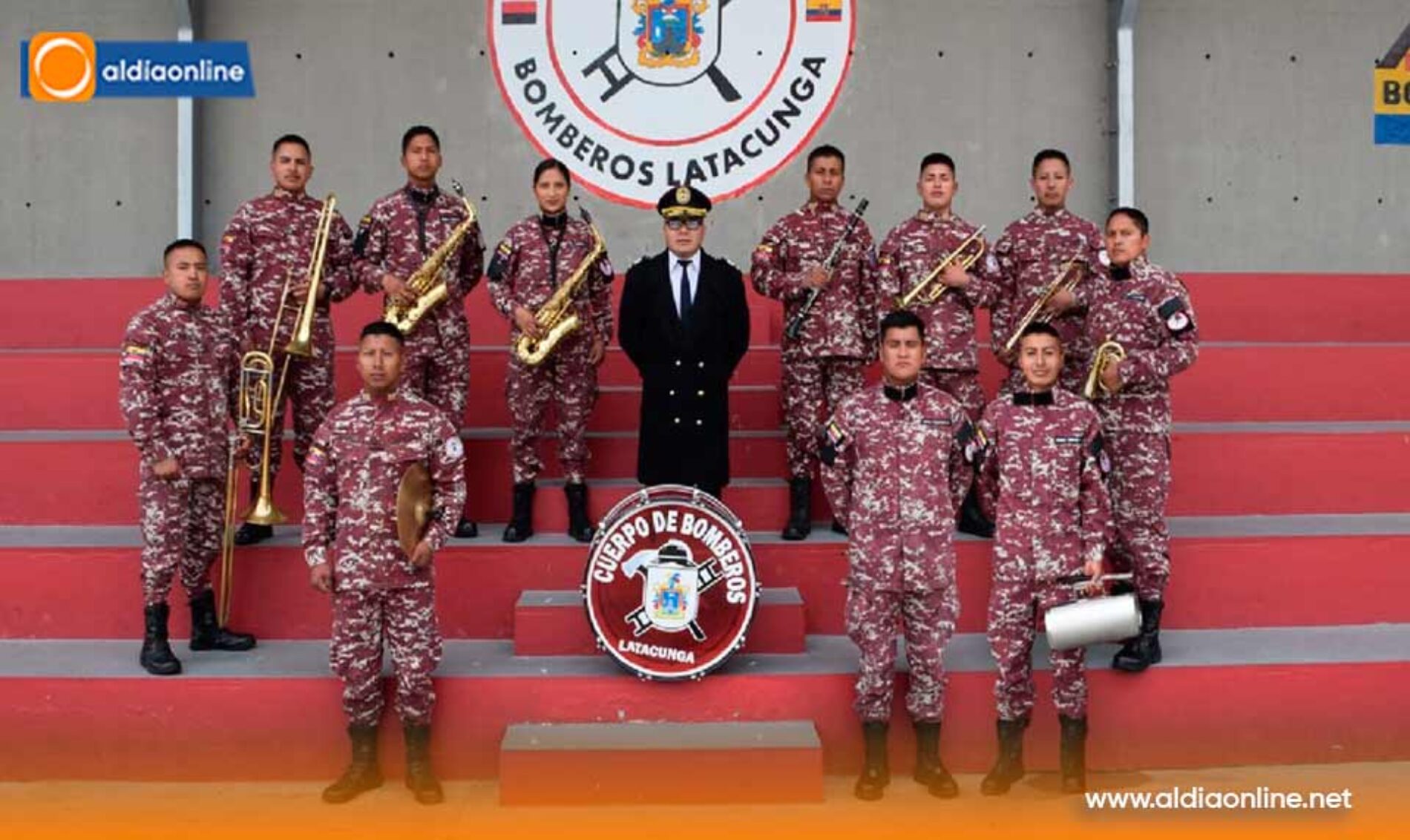 CUERPO DE BOMBEROS DE LATACUNGA CUENTA CON LA CREACIÓN DE SU BANDA INSTRUMENTAL INSTITUCIONAL