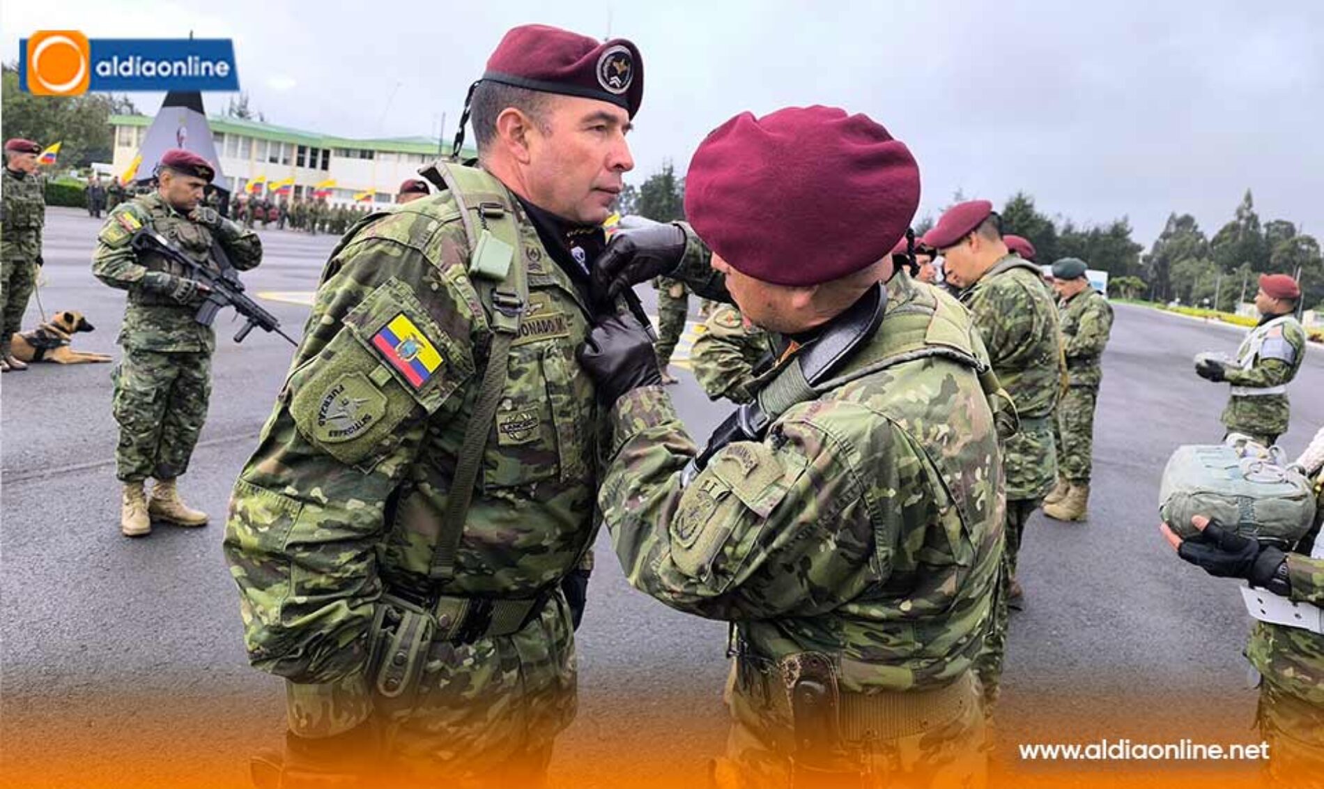 SOLDADOS DE LA BRIGADA PATRIA RECIBEN CONDECORACIÓN POR SU PARTICIPACIÓN EN CONFLICTO ARMADO NO INTERNACIONAL