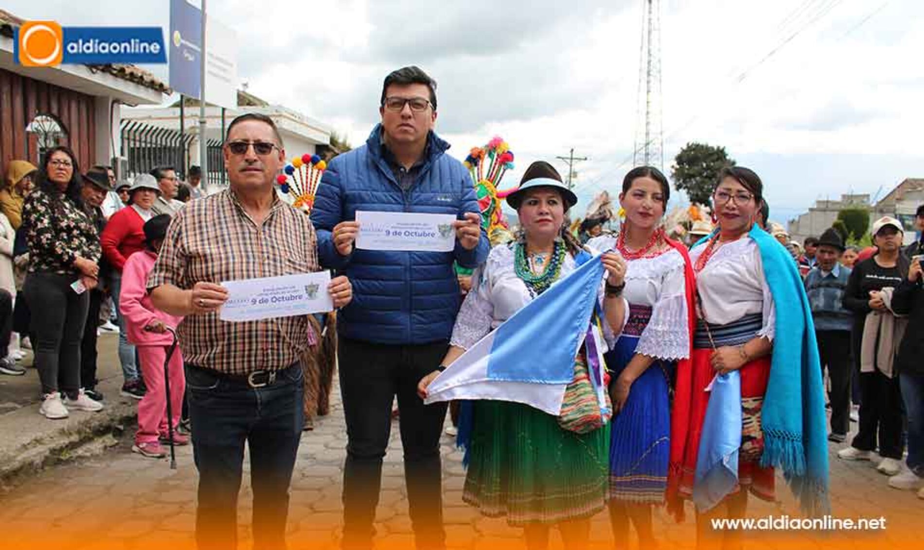 ALCALDÍA DE SALCEDO INAUGURA LA VÍA NÚMERO 26 EN CUSUBAMBA