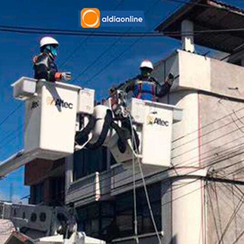 SUSPENSIÓN TEMPORAL DE SERVICIO ELÉCTRICO EN VARIOS SECTORES DE  LATACUNGA, PUJILÍ Y SAQUISILÍ