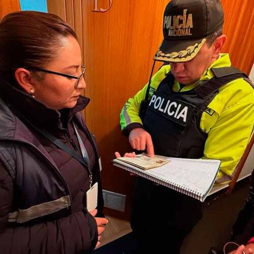 GOBERNADOR DE COTOPAXI PARTICIPÓ DE UN OPERATIVO ANTIDELINCUENCIAL EN EL SECTOR LA ESTACÓN