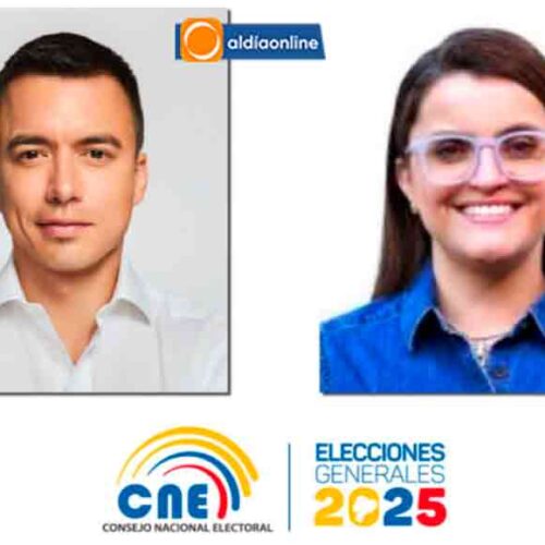 CNE PROCLAMÓ RESULTADOS DEFINITIVOS DEL BINOMIO PRESIDENCIAL A DANIEL NOBOA AZIN Y MARÍA JOSÉ PINTO