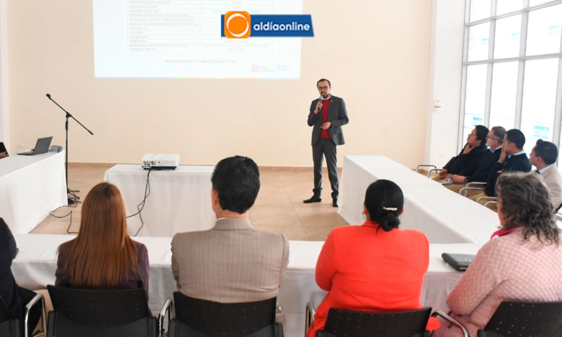 AUTORIDADES UTC Y GAD.M SALCEDO EVALÚAN COMPROMISOS PARA APERTURA DE CAMPUS