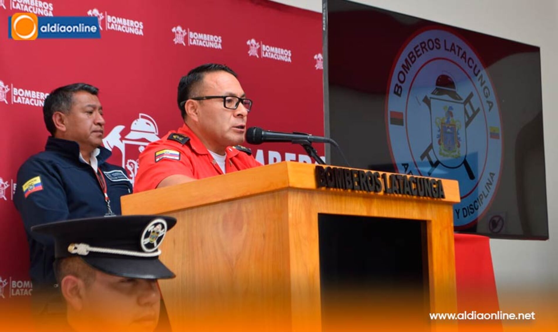 CUERPO DE BOMBEROS DE LATACUNGA PONE EN FUNCIONAMIENTO LA NUEVA “SALA DE SITUACIÓN, MONITOREO Y CRISIS”.(VIDEO)