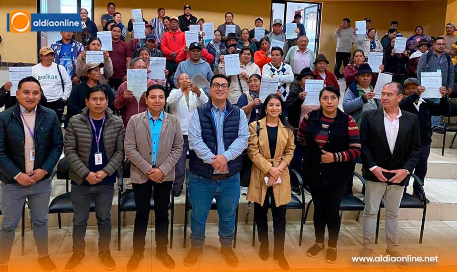 42 FAMILIAS DE SALCEDO RECIBEN TÍTULOS DE PROPIEDAD DE TIERRAS