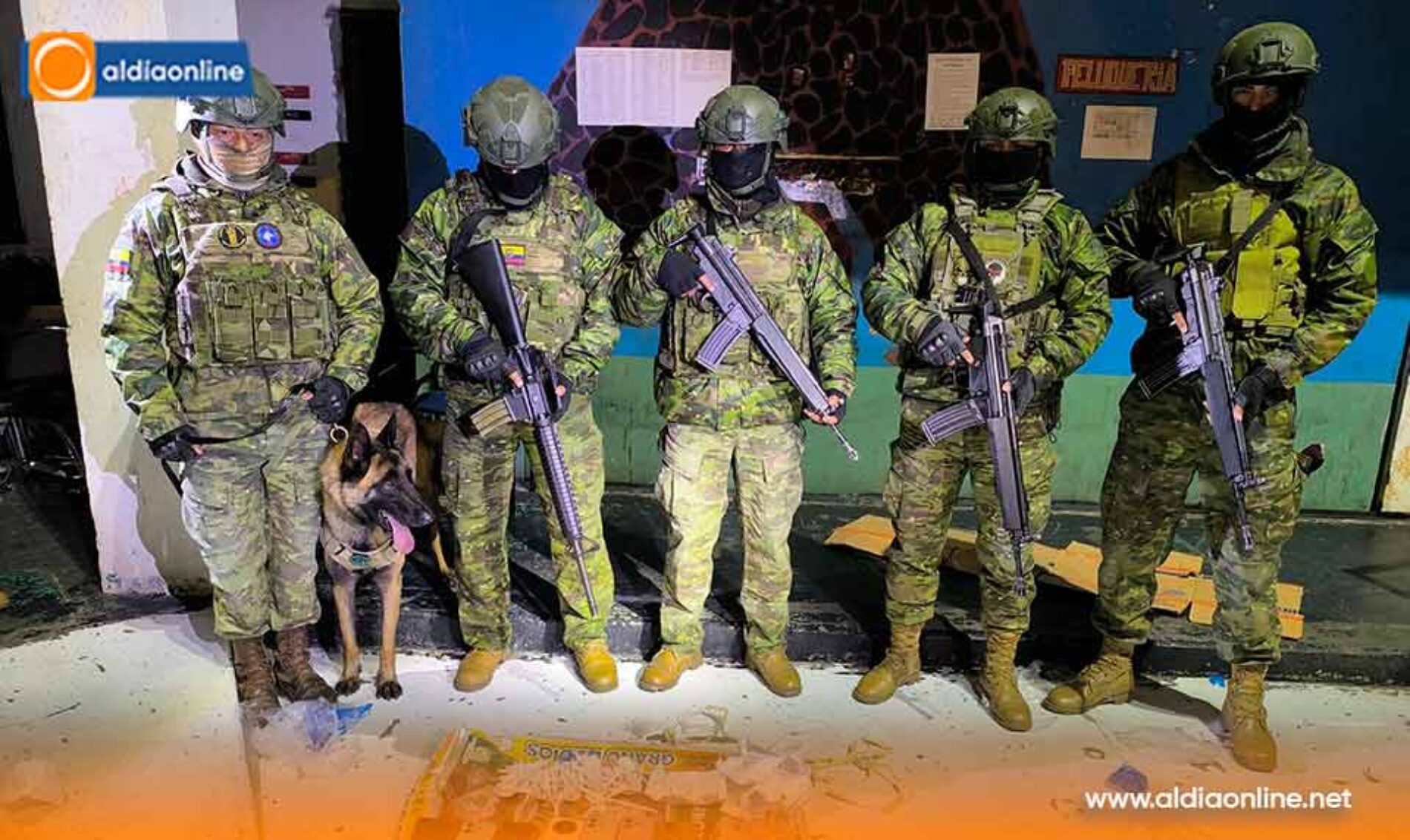 EJÉRCITO ECUATORIANO REALIZA OPERATIVO MILITAR EN EL CPL COTOPAXI
