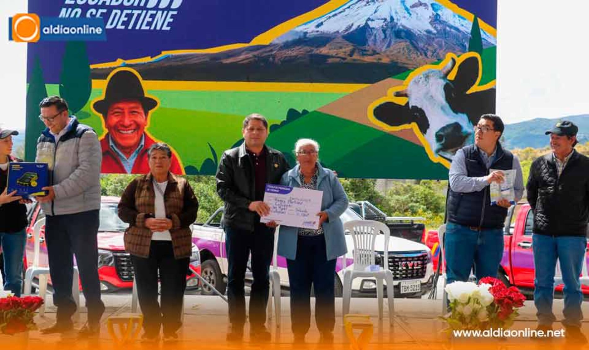 MAG INVIERTE CERCA DE 400 MIL DÓLARES EN BENEFICIOS PARA 1.486 PRODUCTORES DE COTOPAXI Y TUNGURAHUA  