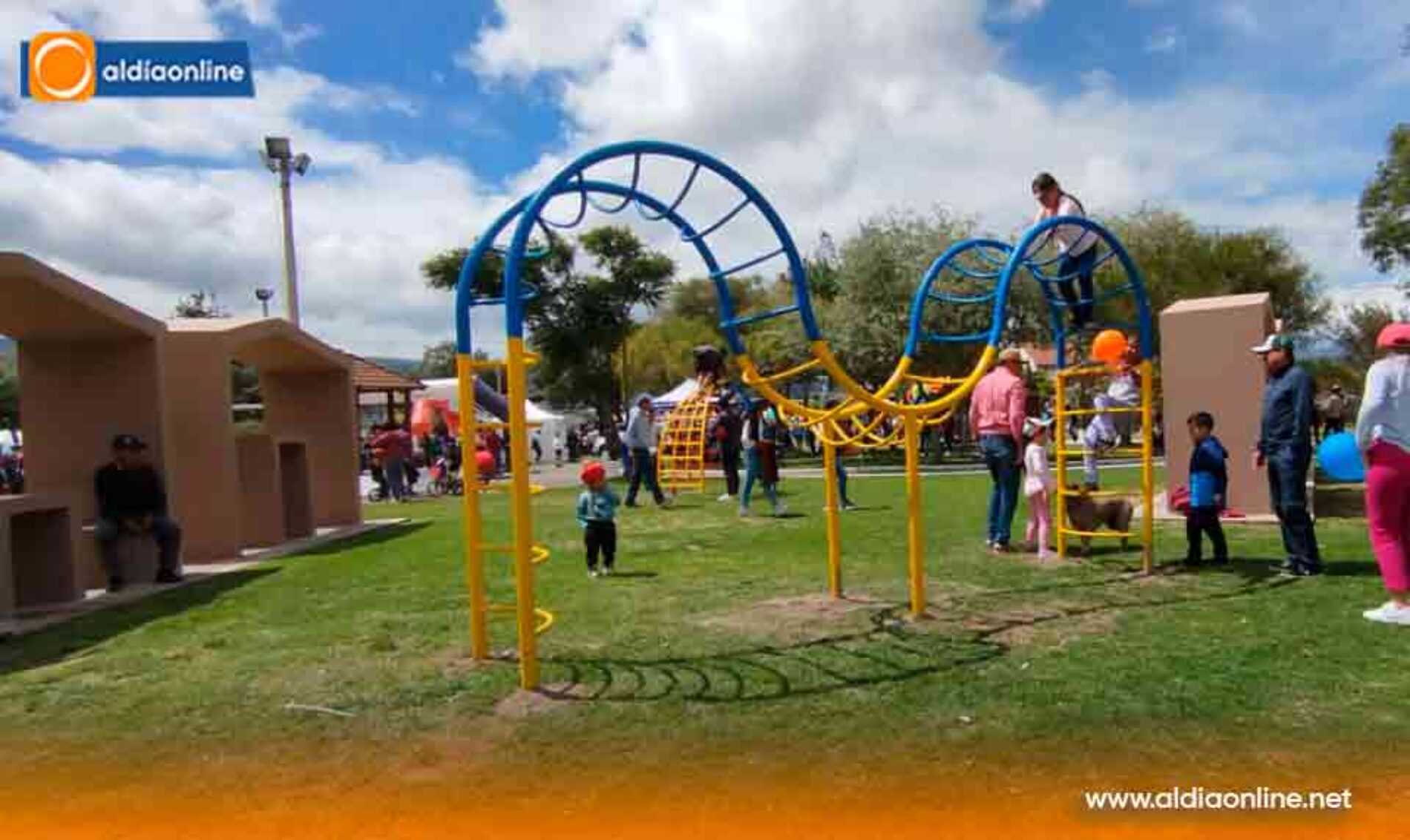 VOLVIÓ LA ALEGRÍA AL PARQUE DE LA FAMILIA DE SALCEDO CON NUEVAS Y FLAMANTES DISTRACCIONES (VIDEO)