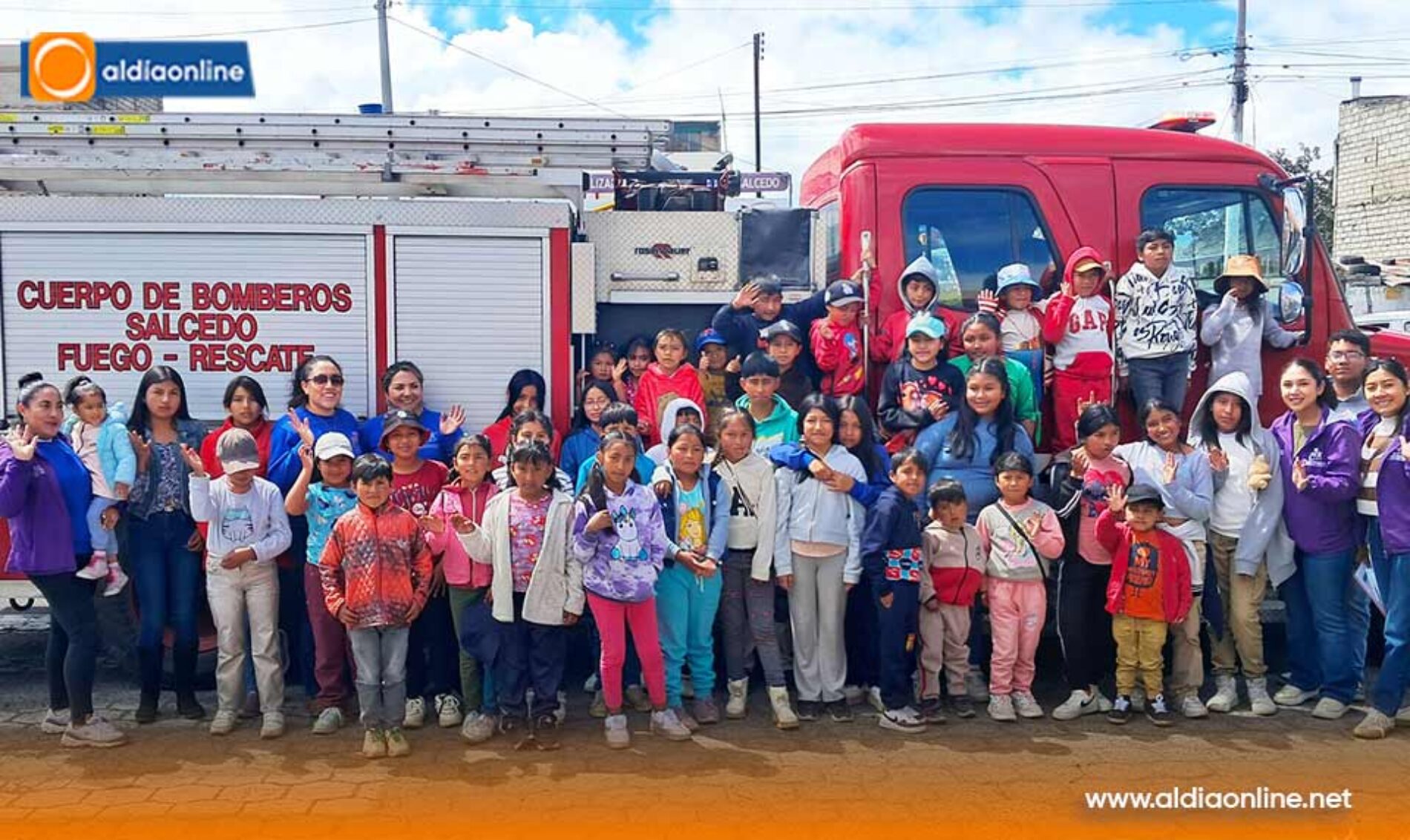 LOS NIÑOS DEL PROYECTO DE ERRADICACIÓN INFANTIL EN SALCEDO CULMINARON LAS COLONIAS VACACIONALES